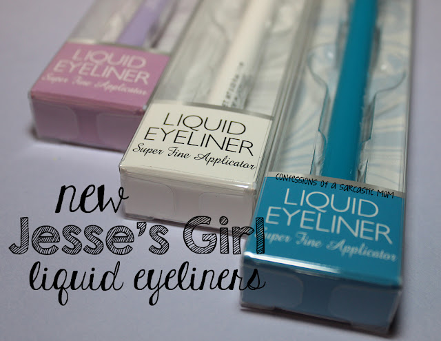 NEW! Jesse's Girl Liquid Eyeliners in bright, fun colors! NEW! Jesse's Girl Liquid Eyeliners in bright, fun colors!