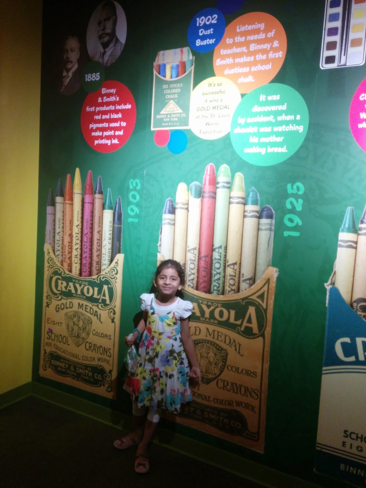 Gianna & Rhea . . . Our World!! Crayola Experience...