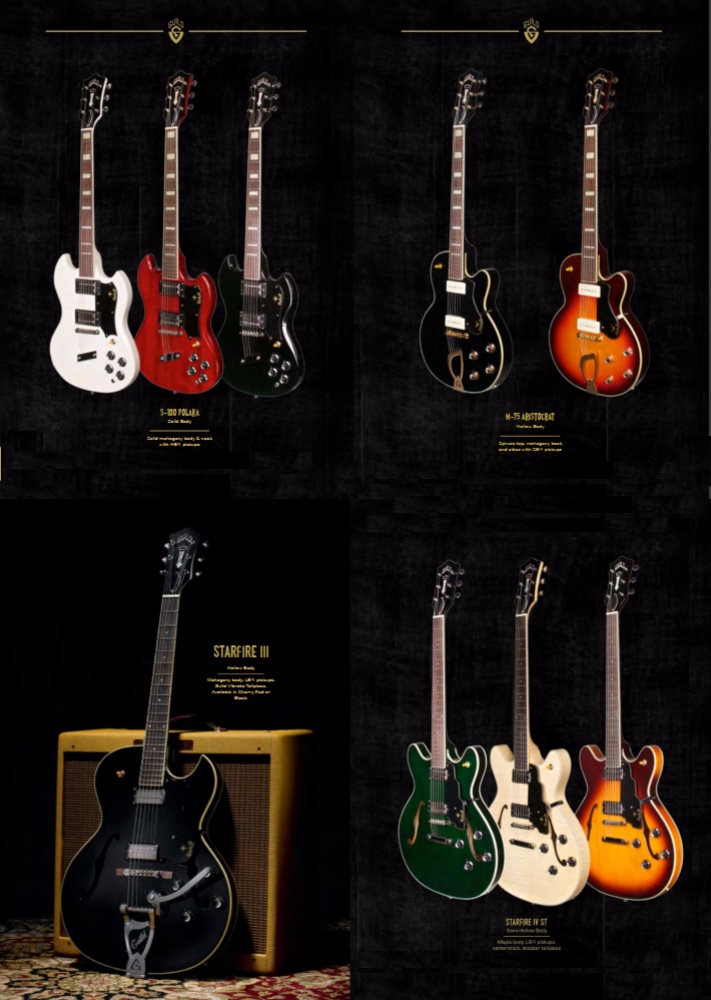 The Unique Guitar Blog Guild Electric Guitars