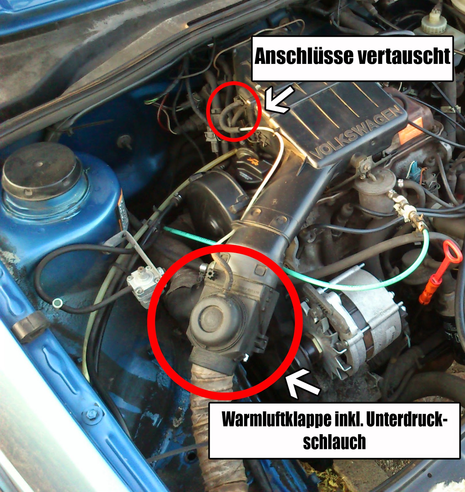 Kaltlaufregler Golf 3