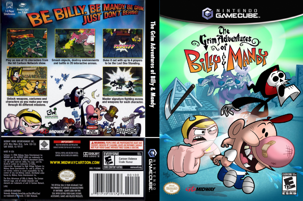 The Passion of Gaming The Grim Adventures of Billy and Mandy
