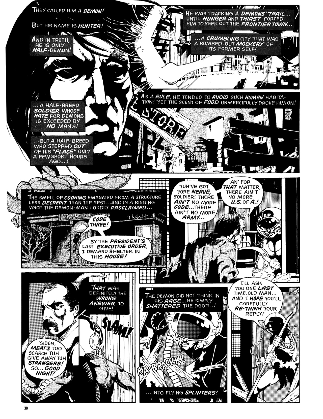 Read online Eerie Presents Hunter comic -  Issue # TPB (Part 1) - 30