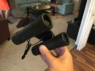 size of 10x25 binoculars