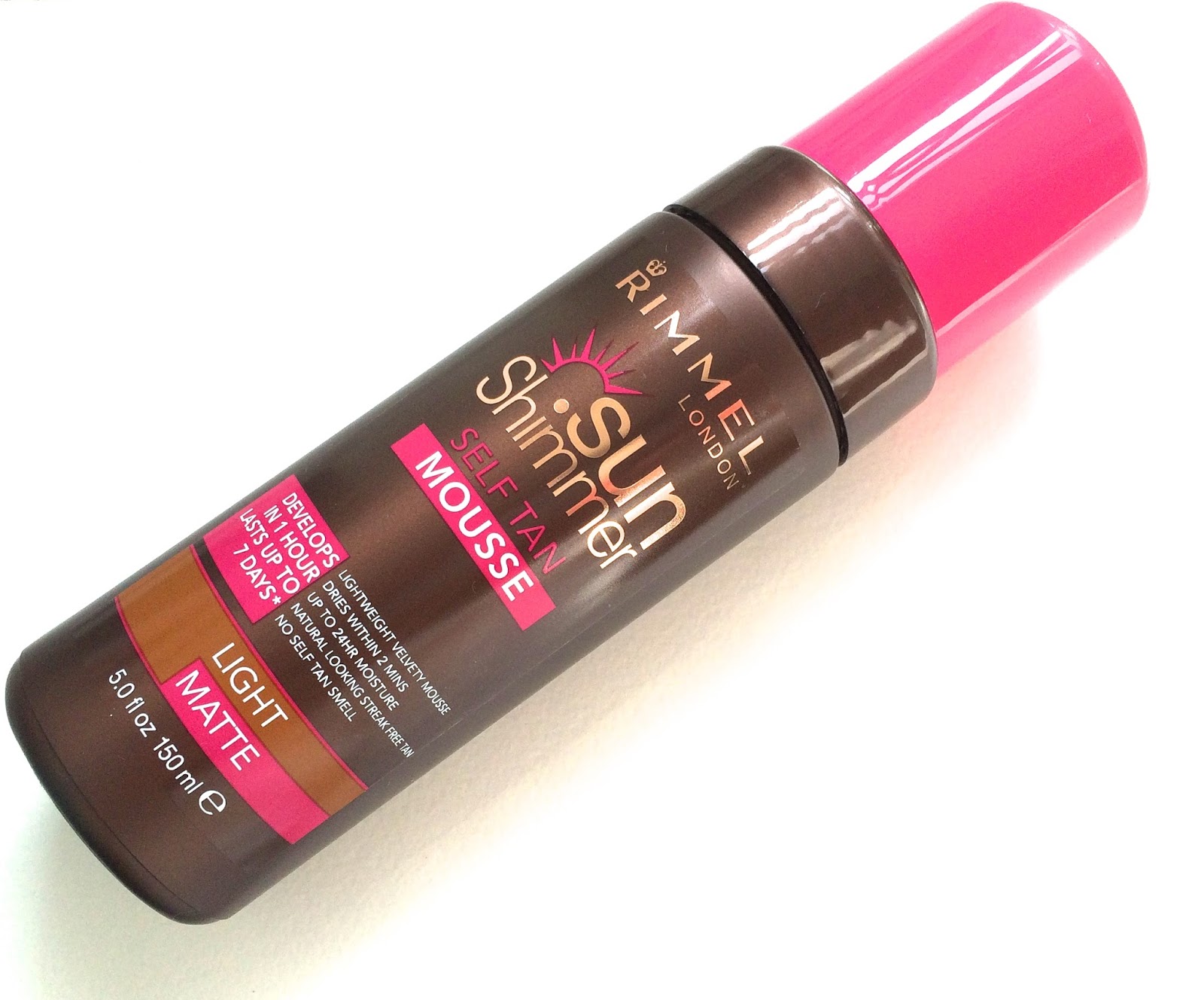 rimmel medium matte tan mousse