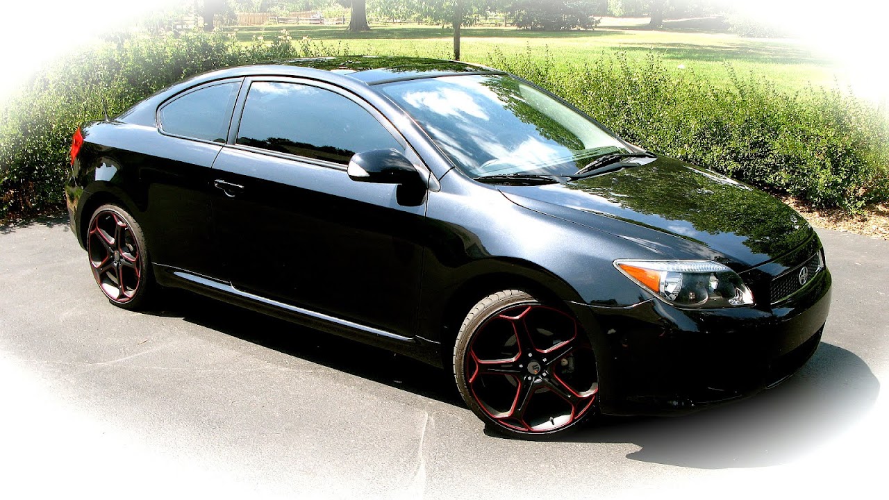 Toyota Scion TC чёрный