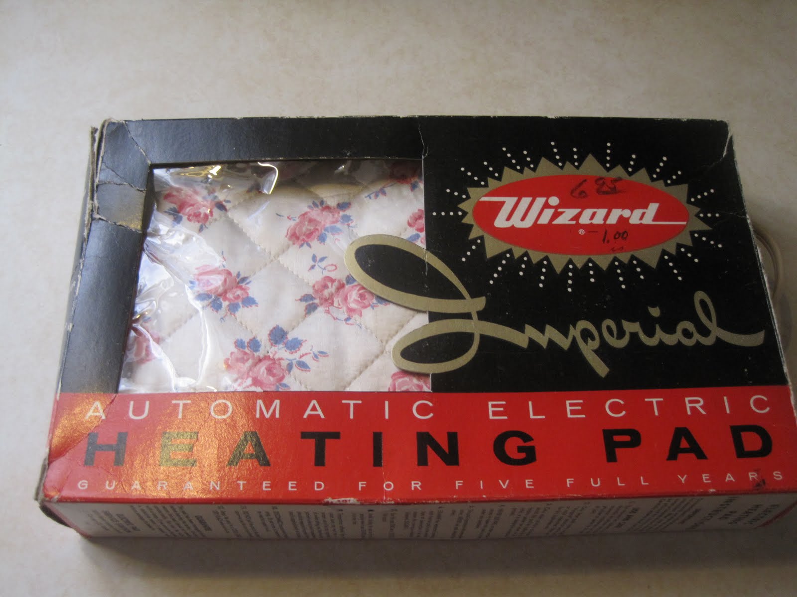 Shabby Pink World Pink Rose Electric Heating Pad