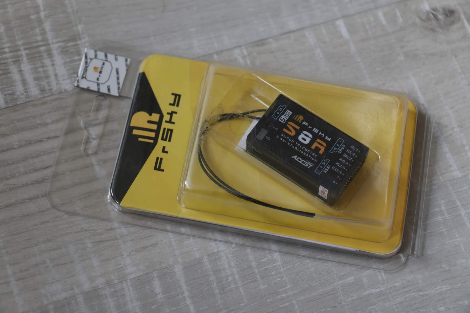 Binding FrSky S8R stabilizing receiver