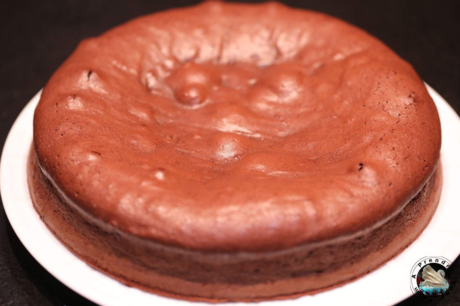 Gateau Chocolat Noir Cœur Coulant Blanc A Prendre Sans Faim