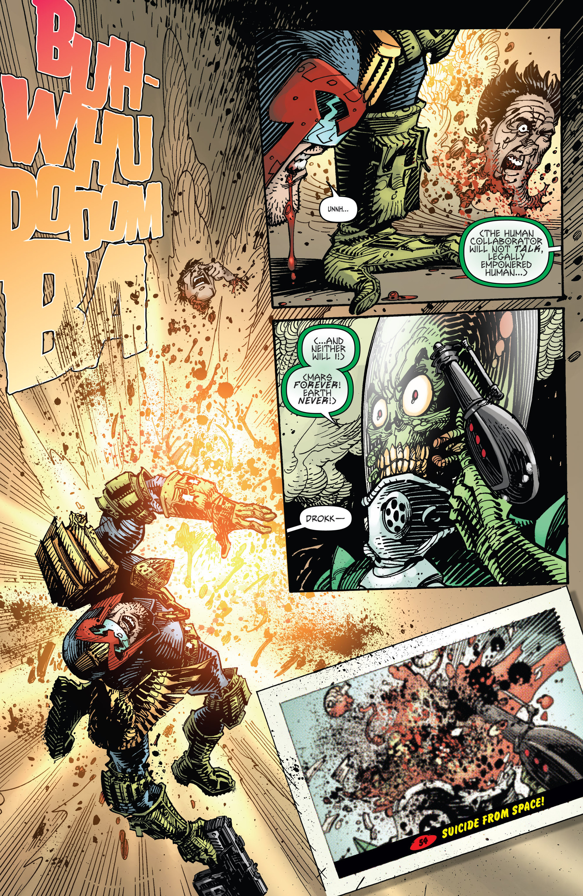 Read online Mars Attacks Judge Dredd comic -  Issue #3 - 11