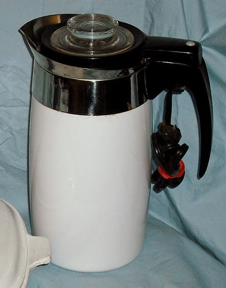 Corningware Coffee Pot & Small Electric Perculator - Sherwood Auctions