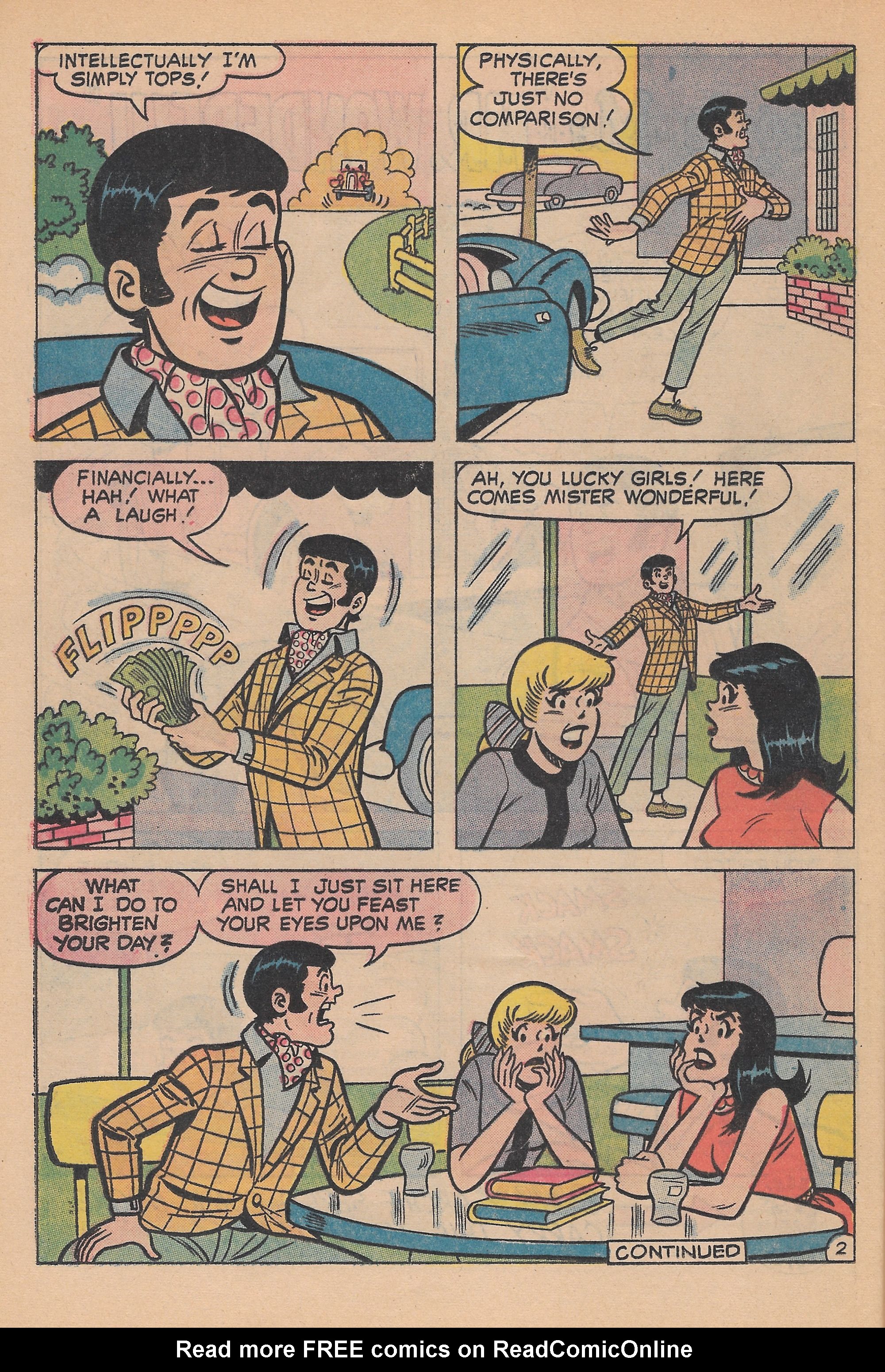 Read online Reggie and Me (1966) comic -  Issue #65 - 36