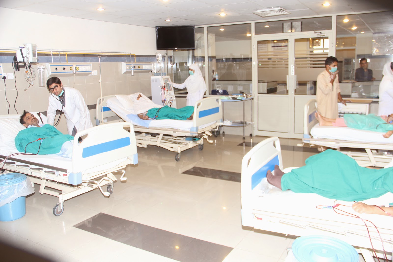 The Rawalians Renal Dialysis Center at Holy Family Hospital, Rawalpindi, Pakistan