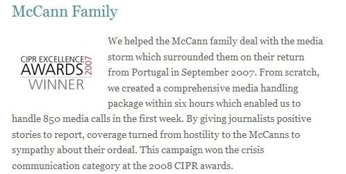 Chapter 16: Why did they do this ? Seven worrying problems  Mccann%2Bfamily