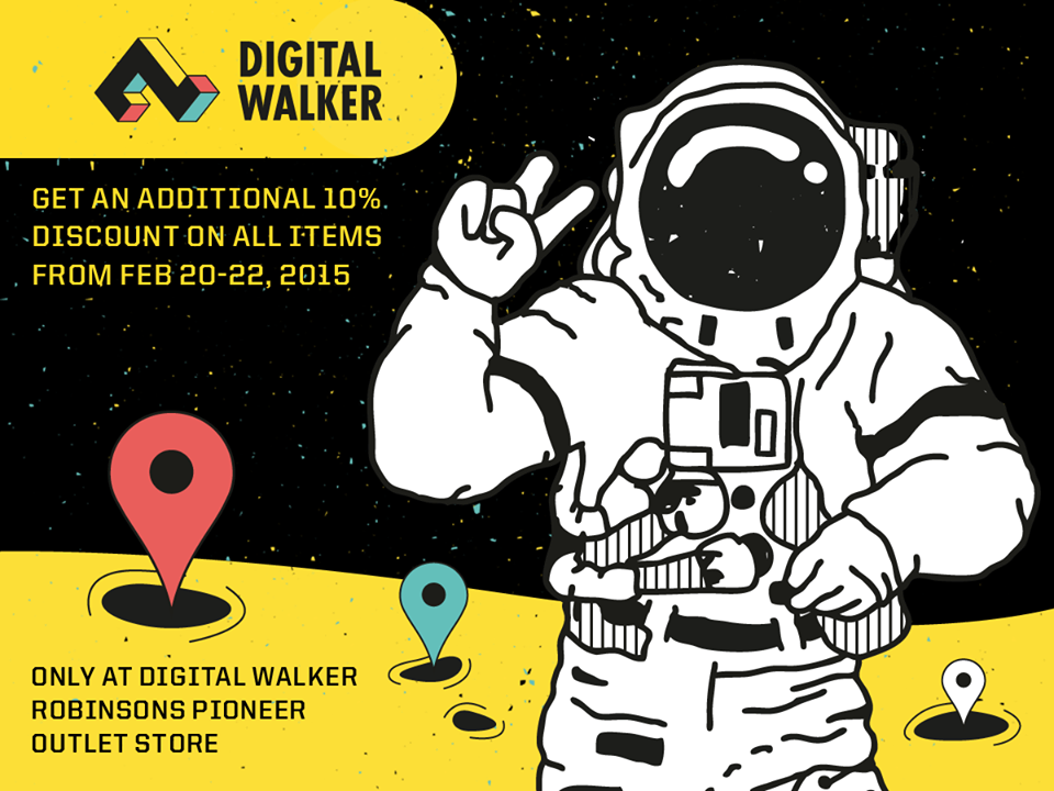 Manila Shopper Digital Walker Outlet SALE Feb 2015