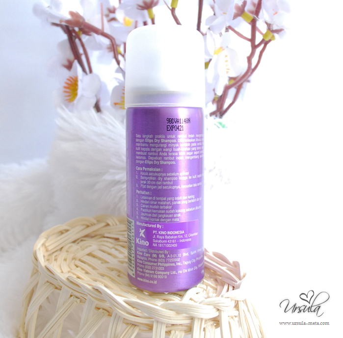 Ellips Dry Shampoo, Solusi Praktis Sampoan Tanpa Bilas Ursula Meta