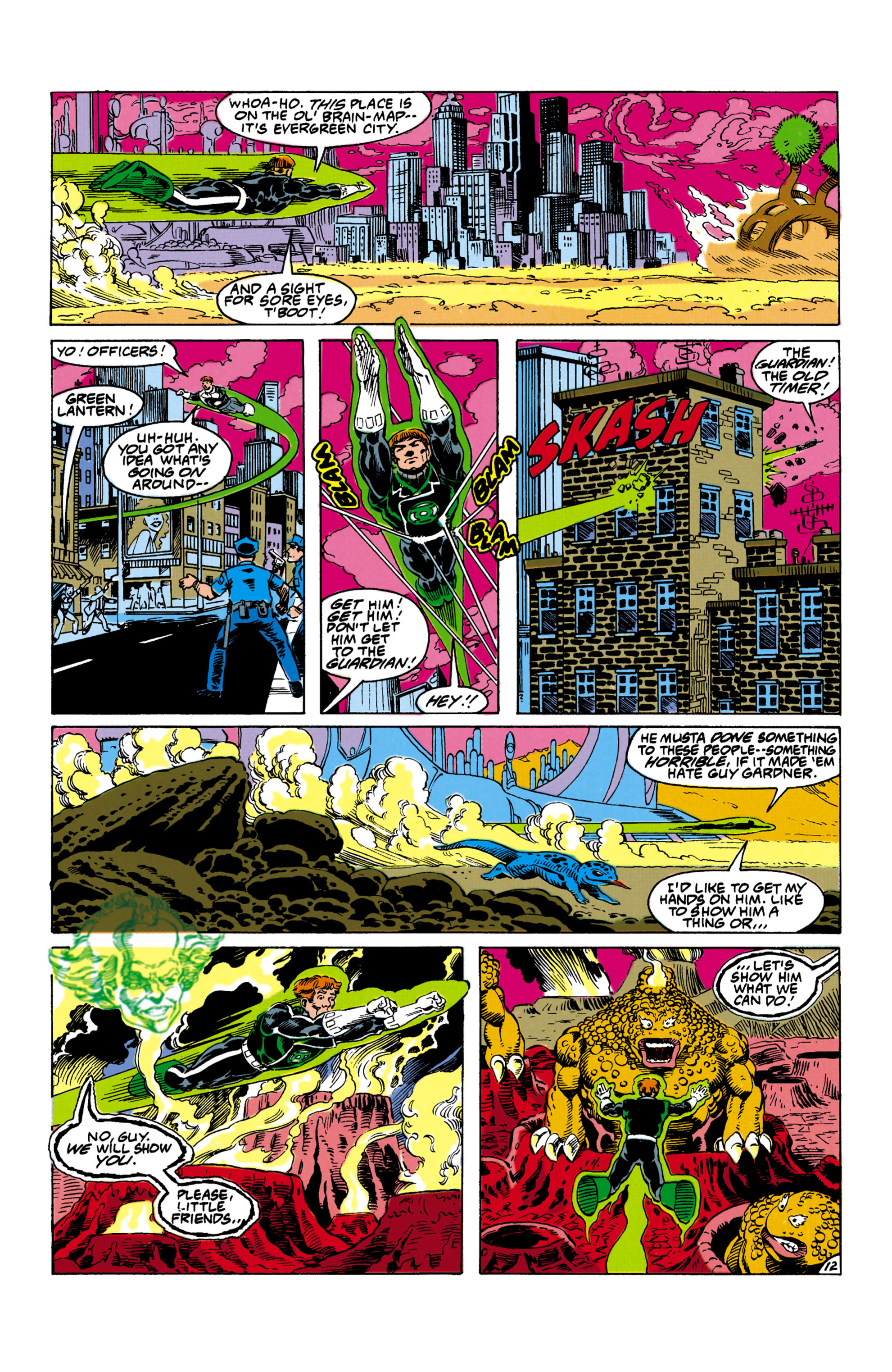 Read online Green Lantern (1990) comic -  Issue #6 - 13