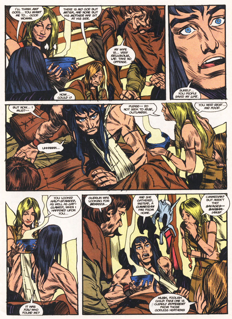Read online Conan the Adventurer comic -  Issue #6 - 7