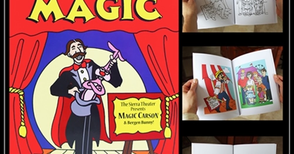 Tin City Magic MAGIC COLORING BOOK