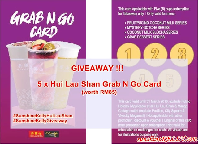 Review: Hui Lau Shan New Beverages Malaysia First Salty Coconut Milk and Grab Dessert