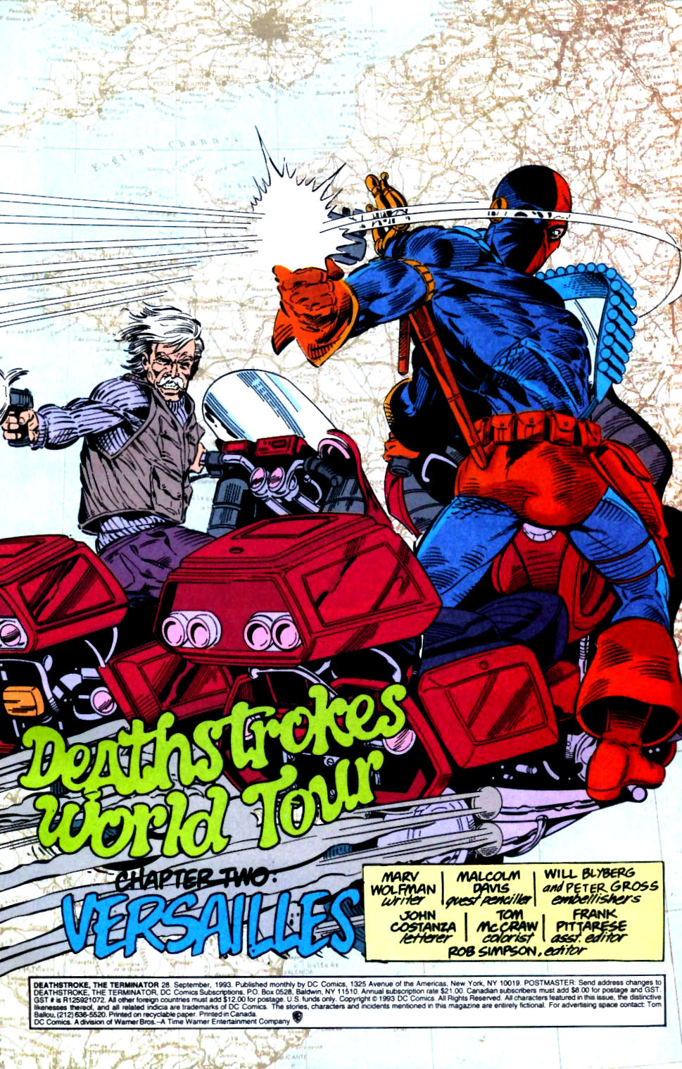 Read online Deathstroke (1991) comic -  Issue #28 - 2