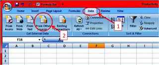 Data Source Excel Dengan Microsoft Query Cara Membuat Data Source Excel Dengan Microsoft Query
