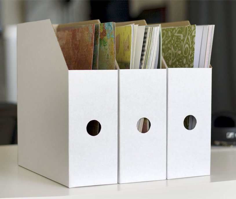 Скрапполезности: Хранение бумаги