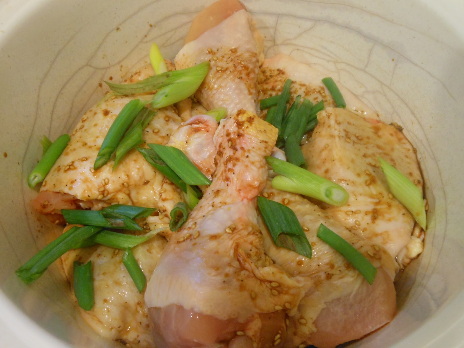 just piddlin': Family Dinner Table - Asian Chicken