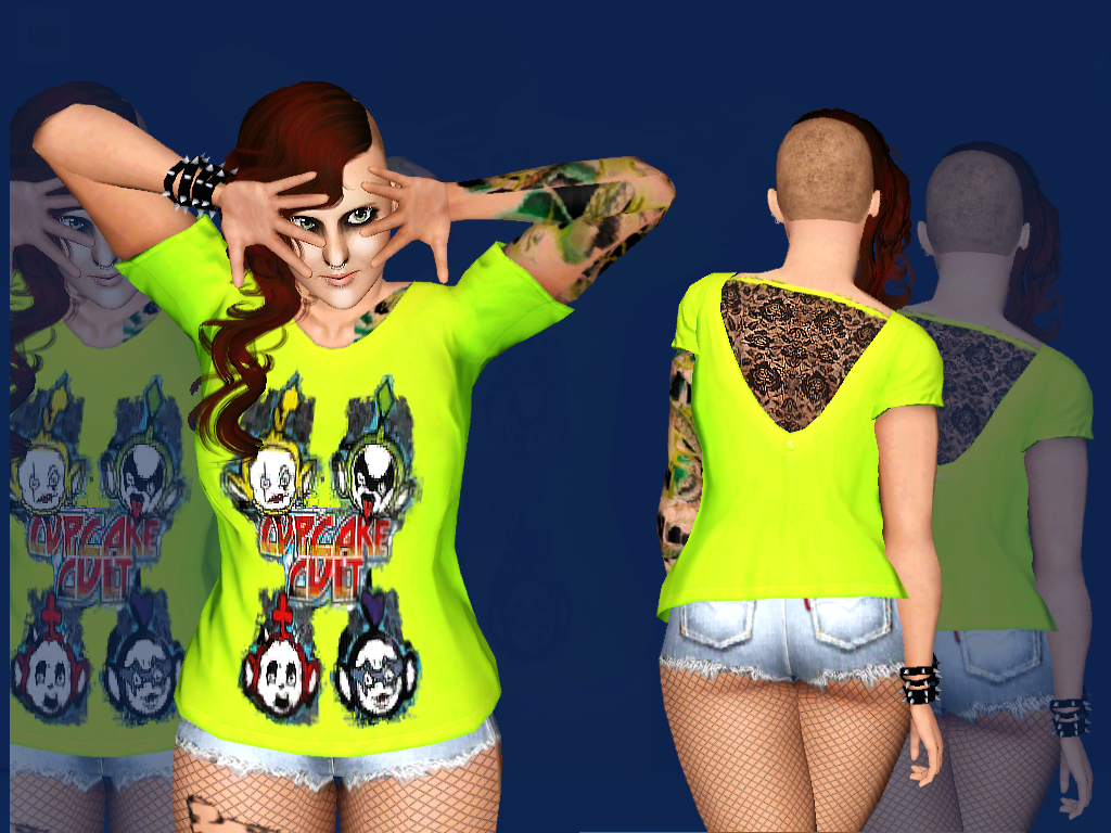 My Sims 3 Blog: New T-Shirts for Females by Wiktoria von Frege
