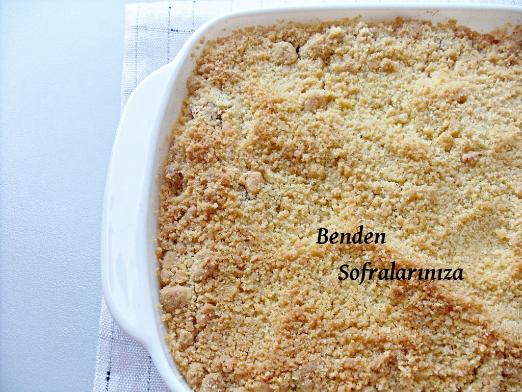 Elmalı Armutlu Crumble