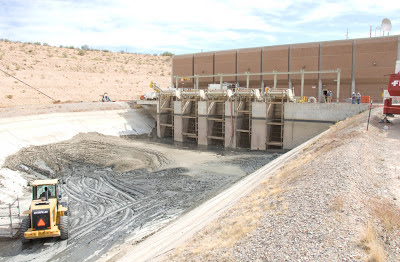 Central Arizona Project Forebay Dredging sedimentation, ciBioBase, water volume, depth, mapping, bathymetry
