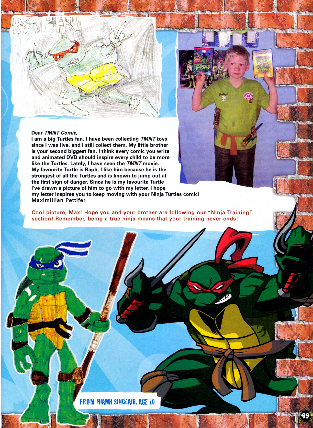 Read online Teenage Mutant Ninja Turtles Comic comic -  Issue #3 - 44