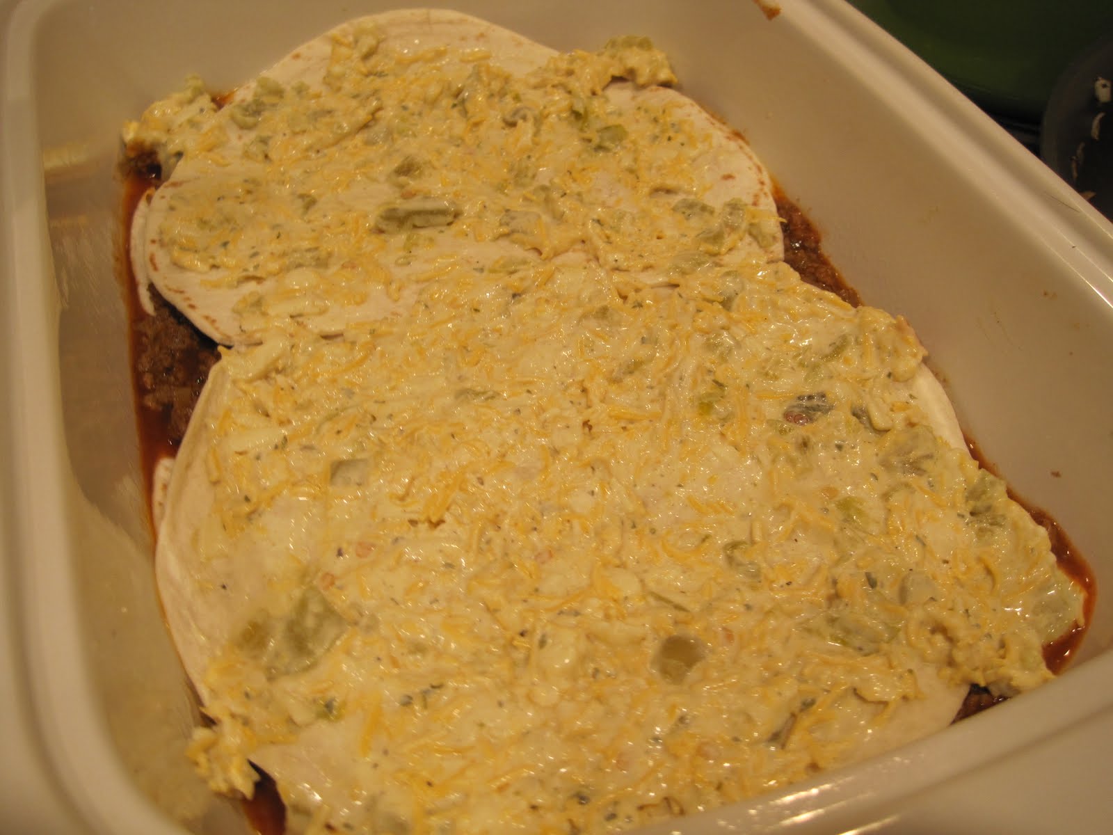Mrs. Schwartz's Kitchen Taco Enchilada Bake