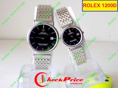 Đồng hồ cặp đôi mang đến sắc màu mới cho tình yêu ROLEX%2B1200D