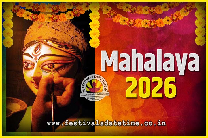 2026 Mahalaya Puja Date And Time Kolkata 2026 Mahalaya Calendar Festivals Date Time