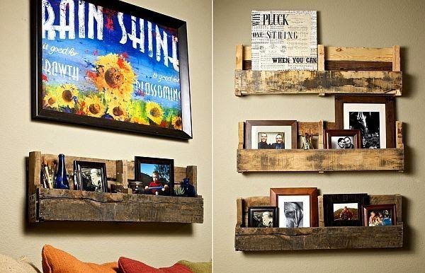 Recycle wooden pallets and turn them into home furnishings