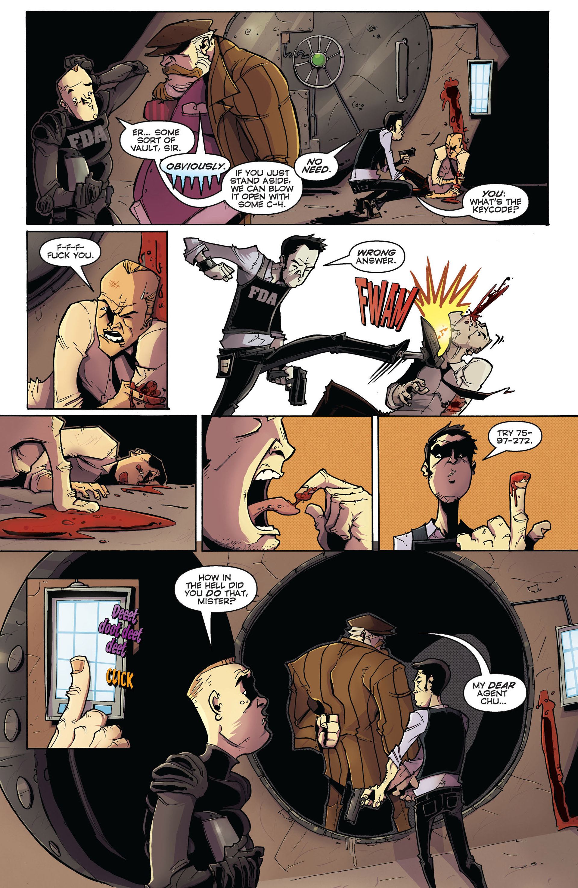 Read online Chew comic -  Issue # _TPB 1 - Taster´s Choise - 103