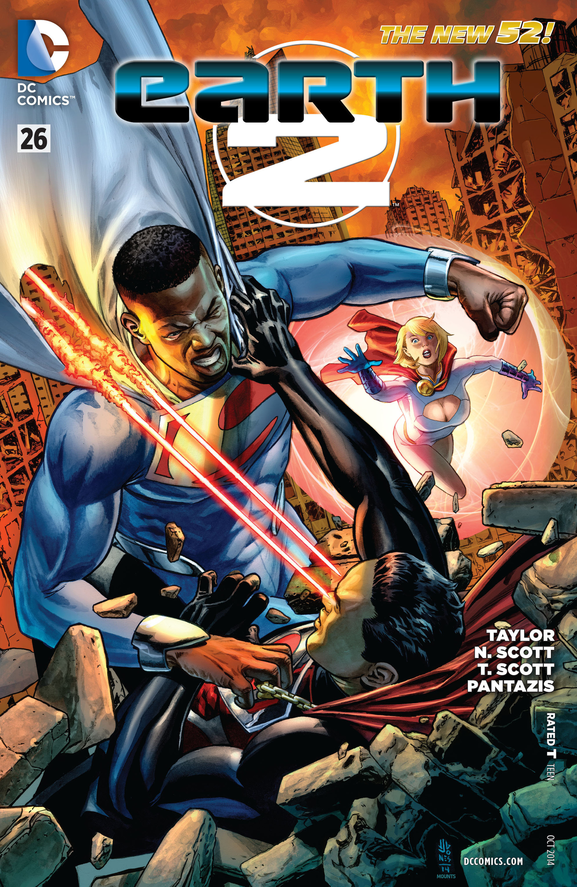 Read online Earth 2 comic -  Issue #26 - 1