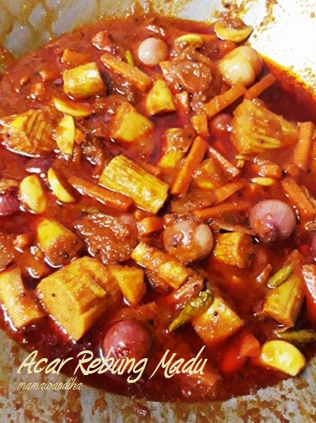 Dari Dapur Madihaa Acar Rebung Madu Ii