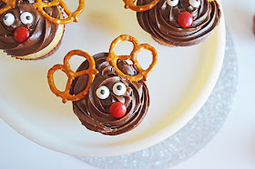 Reindeer Cupcakes recipe from Served Up With Love
