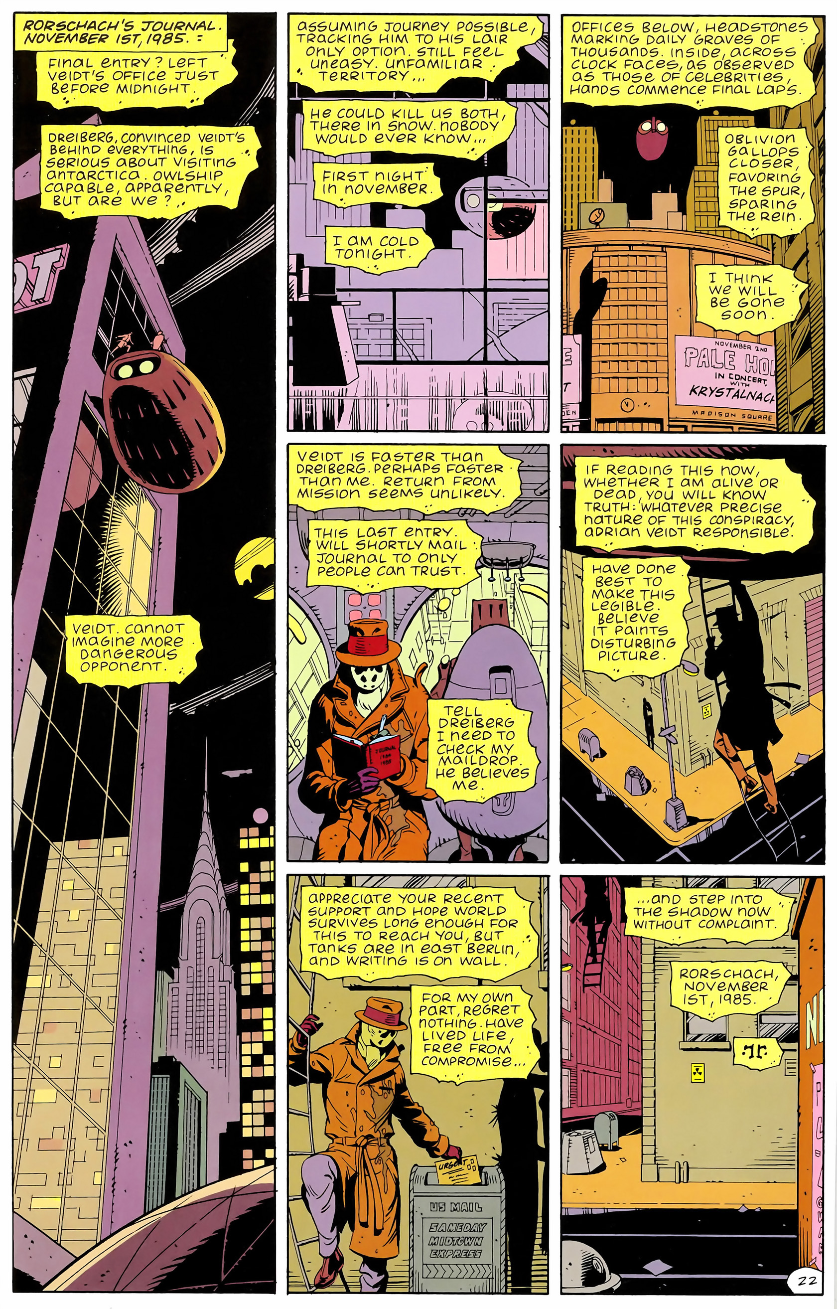Read online Watchmen comic -  Issue #10 - 24
