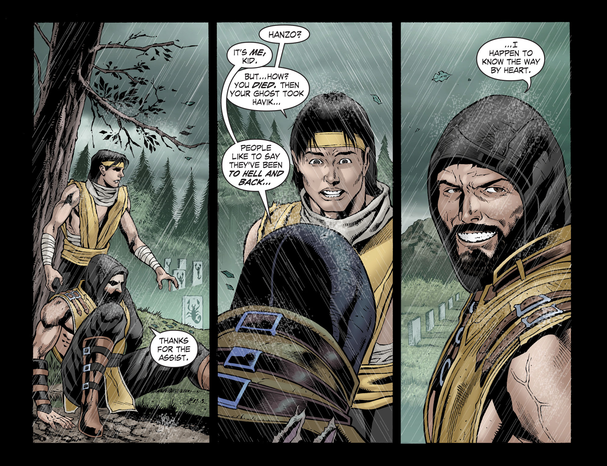 Read online Mortal Kombat X [I] comic -  Issue #34 - 12