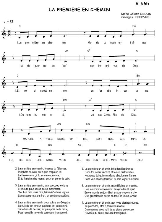 France News Collections La Premi Re En Chemin Paroles