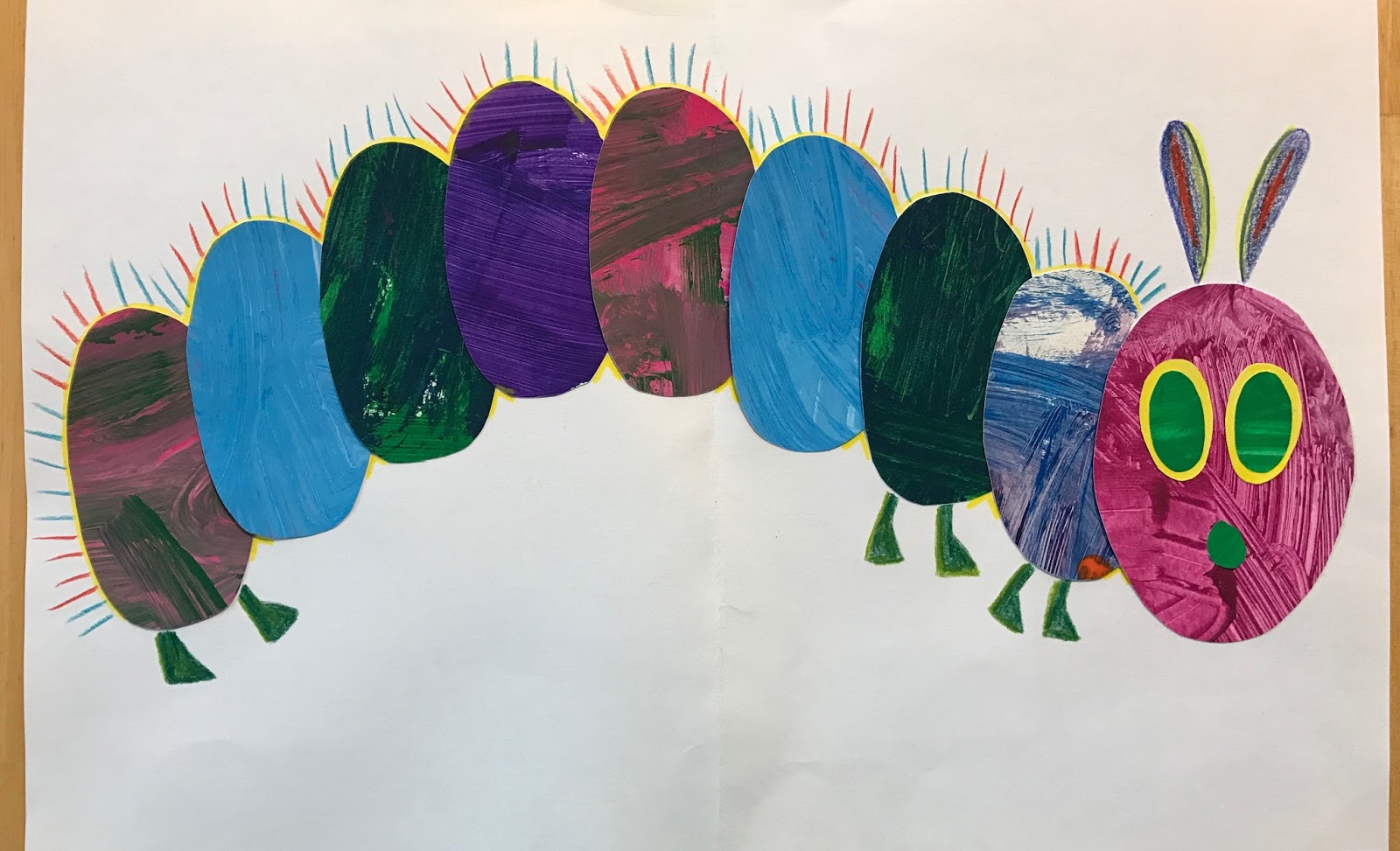 Kathy's Art Project Ideas "The Very Hungry Caterpillar" By Eric Carle