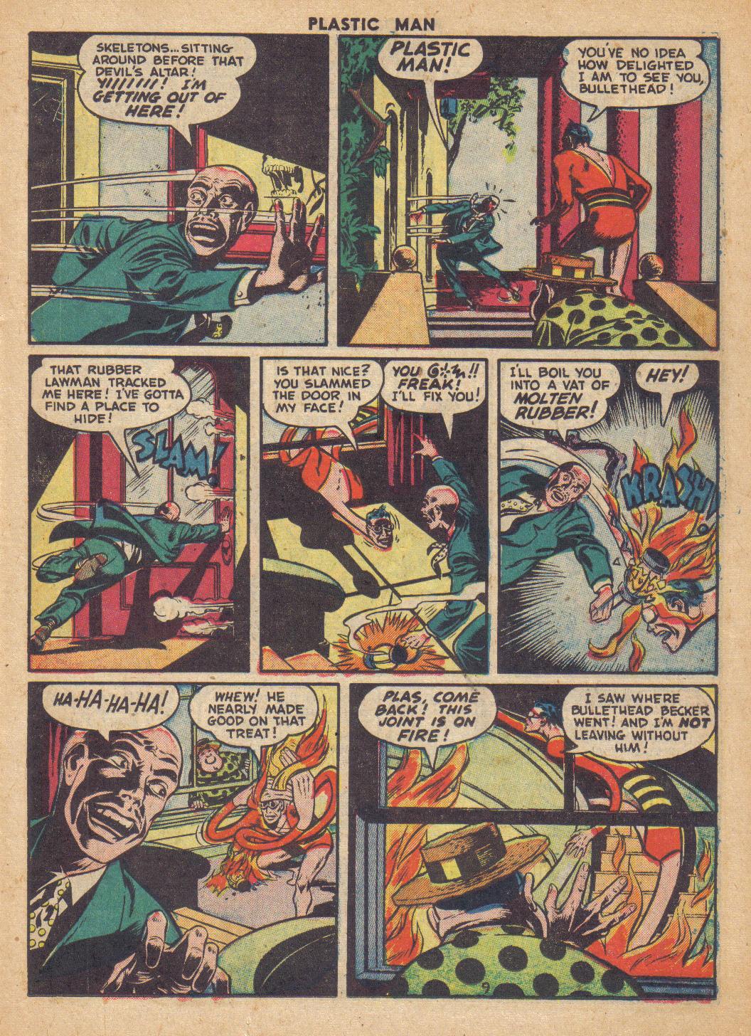 Read online Plastic Man (1943) comic -  Issue #39 - 11