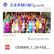 Buletin Cermin 1 Agrianita IPB Buletin Cermin 1