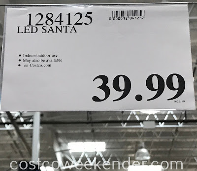 Costco 1284125 - Deal for the LED Santa at Costco
