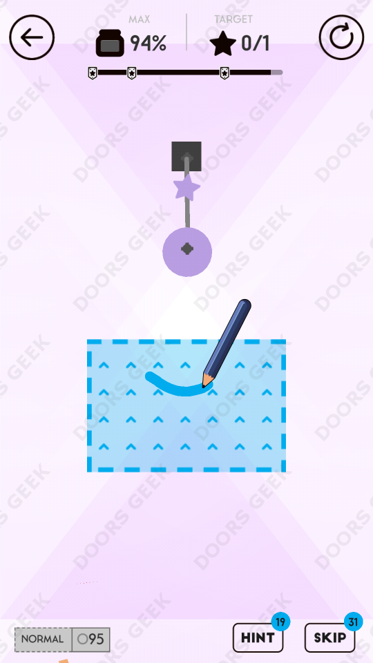 Draw Here Level 95 Doors Geek