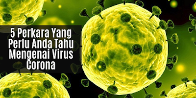 5 Perkara Yang Perlu Anda Tahu Mengenai Virus Corona