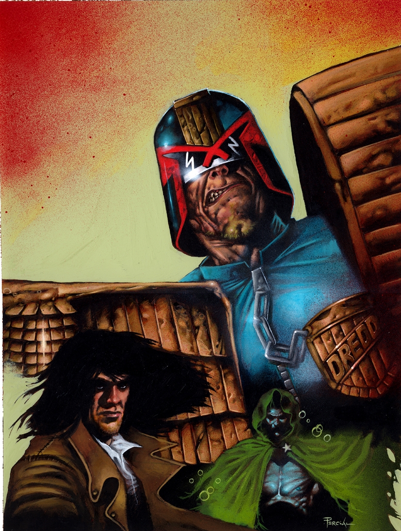 2000AD Covers Uncovered: Nick Percival - Dand Rough? Use Dead Dand ...