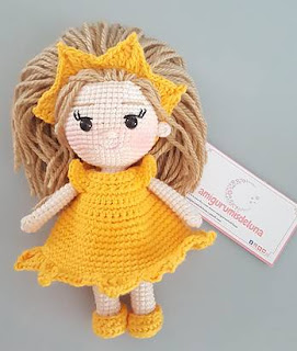 PATRON GRATIS MUÑECA SOL AMIGURUMI 39916